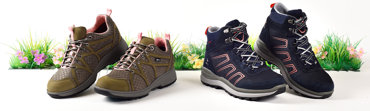Women's sport and walking shoes